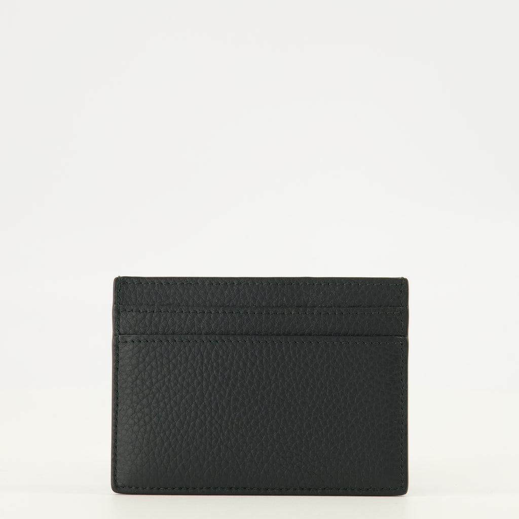 Petite maroquinerie タイニー・カサンドル ダークグリーン カードホルダー Saint Laurent Noir Homme