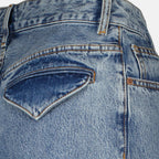 Imagem do jeans direito da marca Mm6 para Mulheres - Outono-Inverno 2025 - Vista Detalhada 2