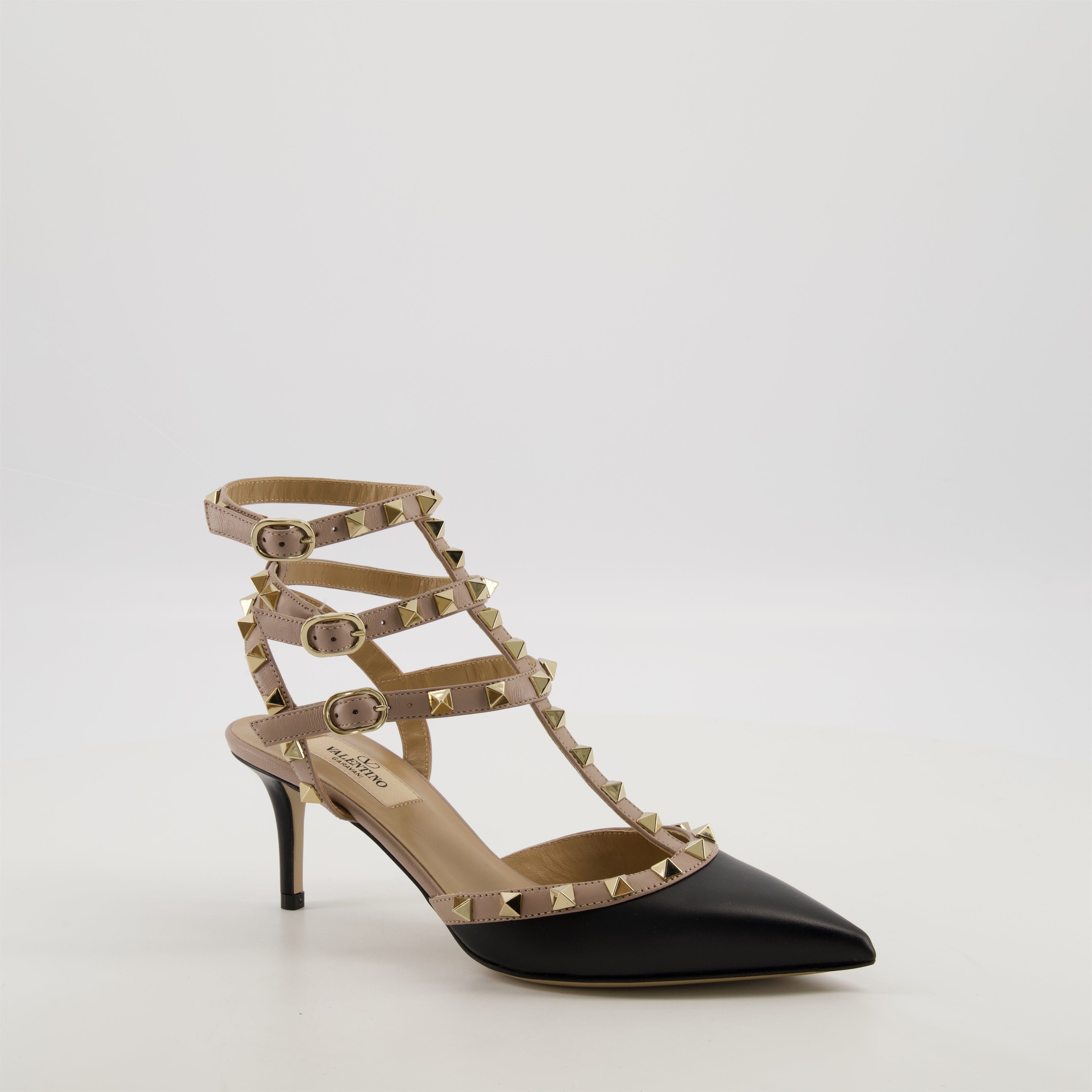 Zapatos de tacón Zapatos de Tacón Rockstud Valentino Garavani Negro Femme