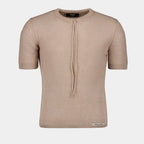 T-Shirts Maschenpullover Fendi Beige Homme