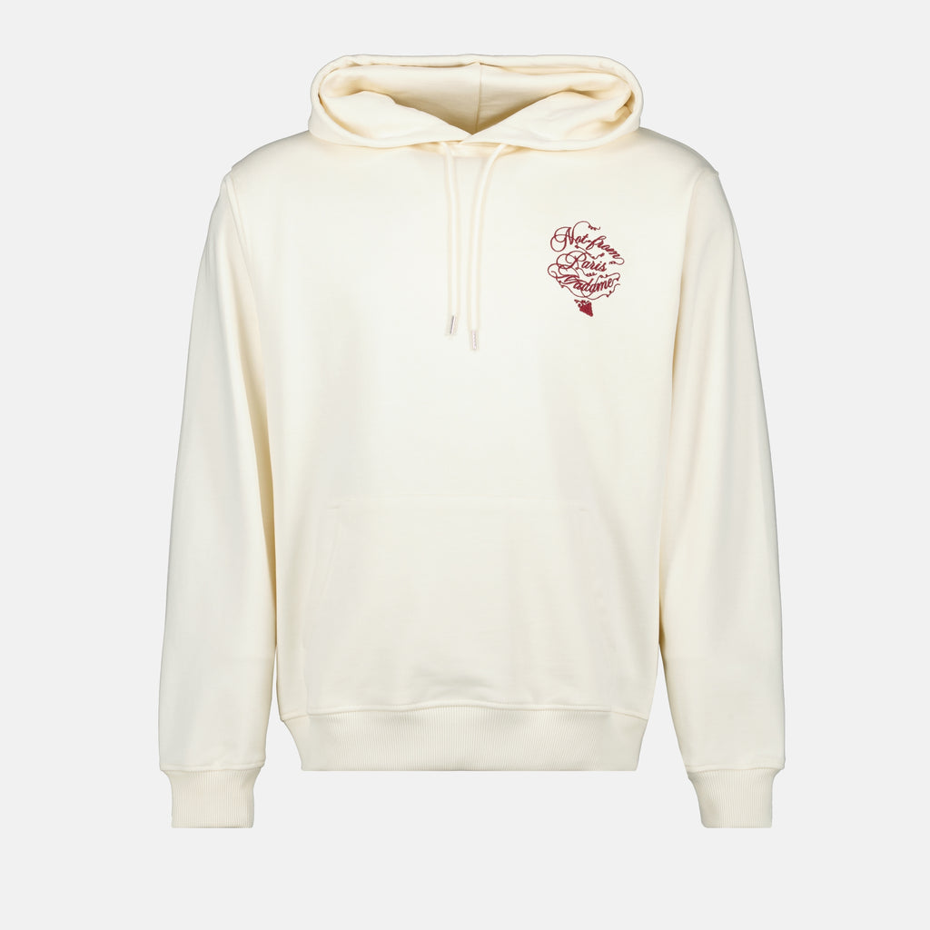 Sweatshirts Vines Slogan Hoodie Drole De Monsieur White Homme
