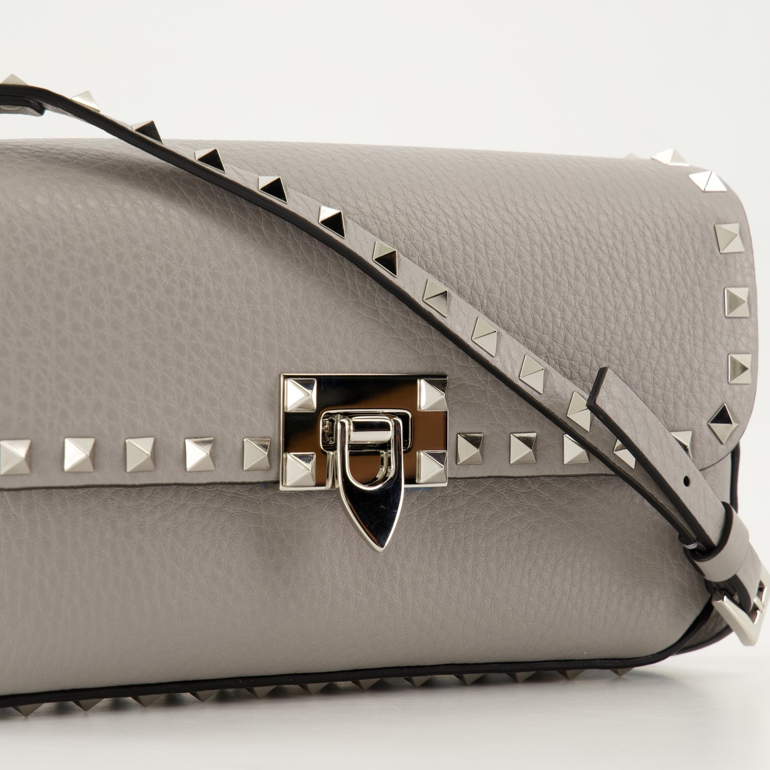 Crossbody bags Rockstud Shoulder Bag Valentino Garavani Gray Femme