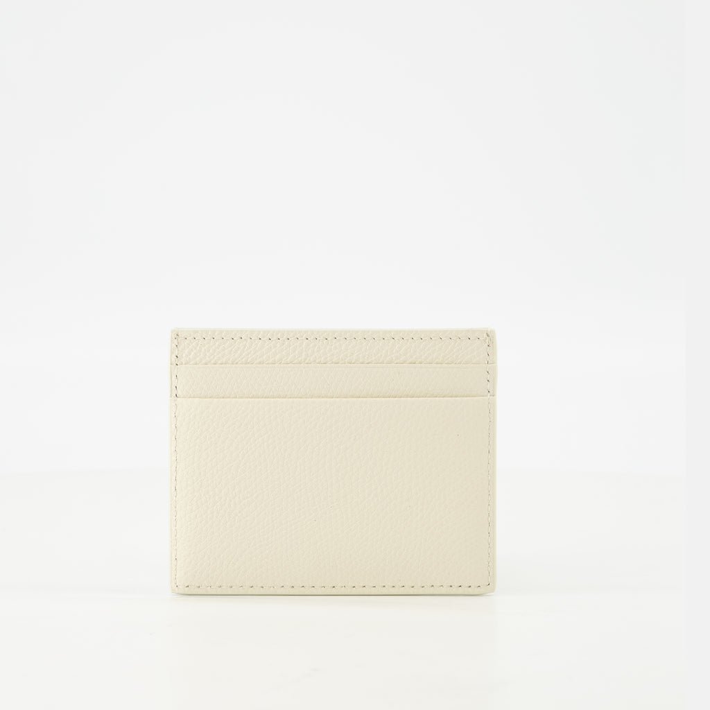 Petite maroquinerie Porte-cartes VLogo Valentino Garavani Beige Femme
