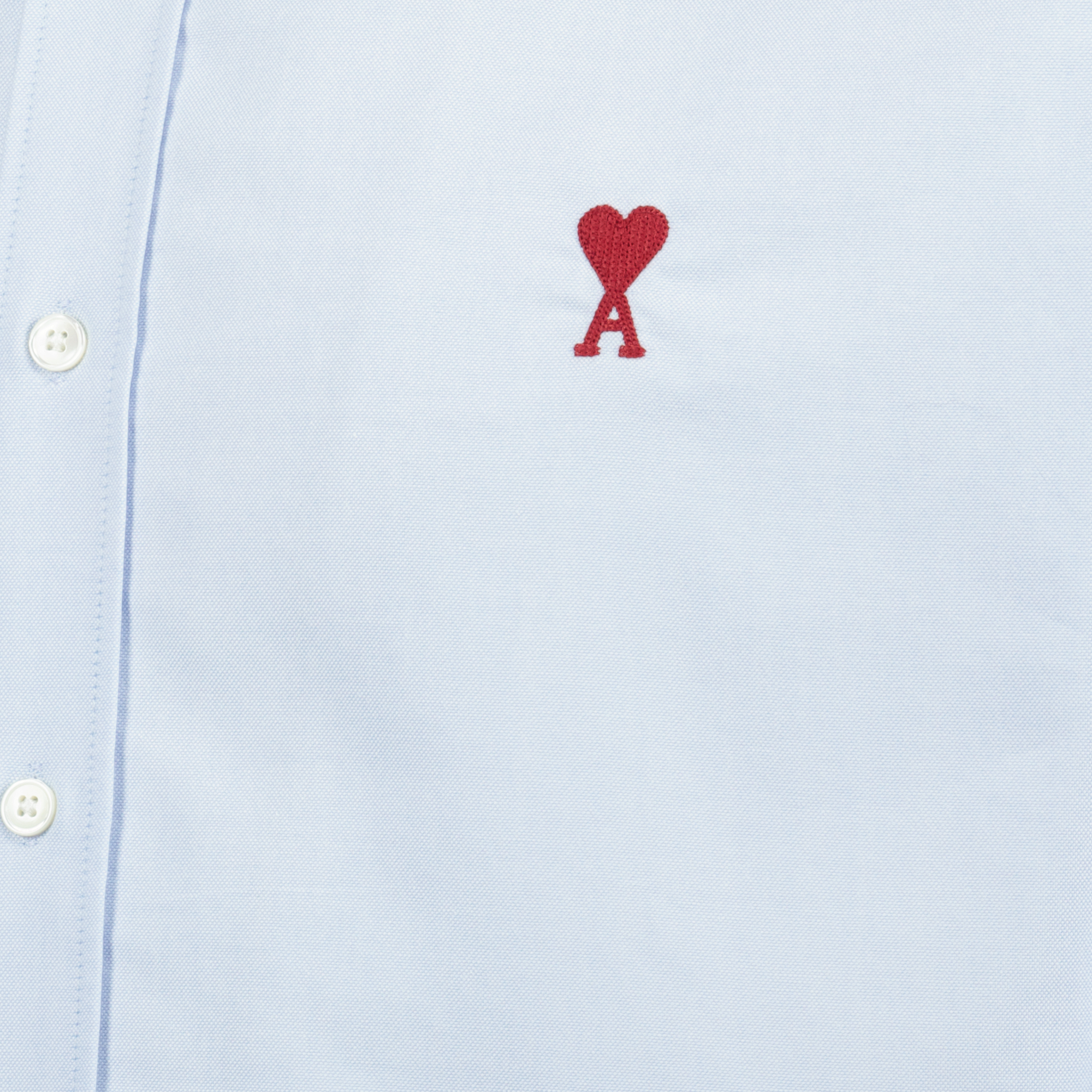 Hemden Baumwollhemd Ami PARIS Blau Unisex