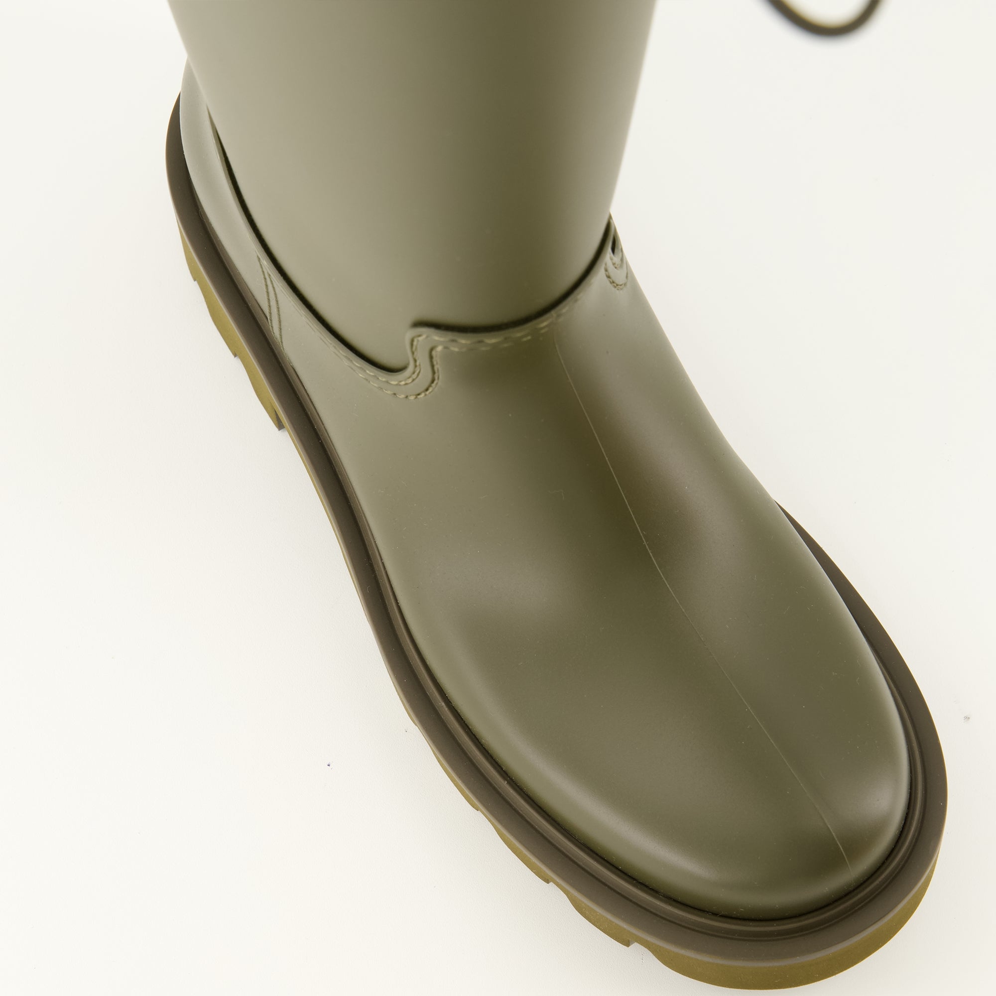 Bottes Botas Khaki Kickstream Moncler Kaki Femme