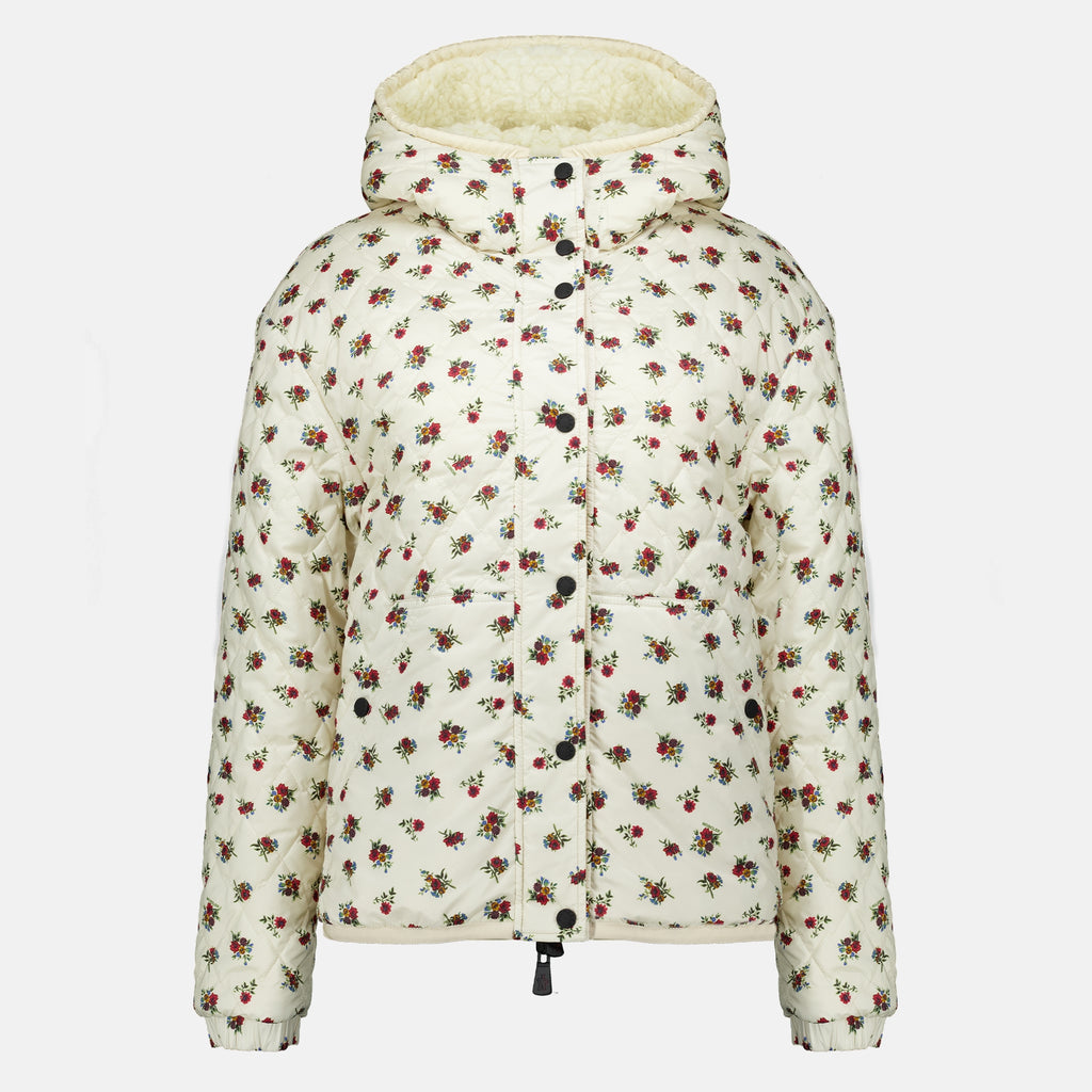 Vestes Reversible Zip-Up Teddy Jacket Moncler Grenoble Beige Femme