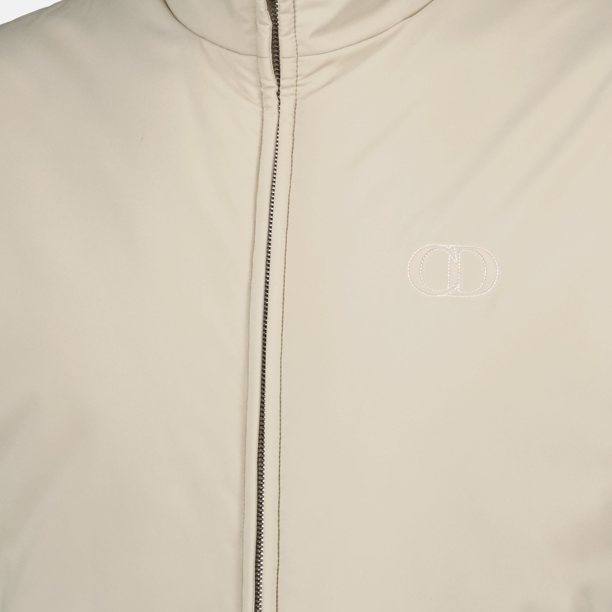 Image de l'article Veste sans manches CD Icon beige de la marque Dior pour Homme - Saison Printemps-Été 2026 - Vue détaillée_1