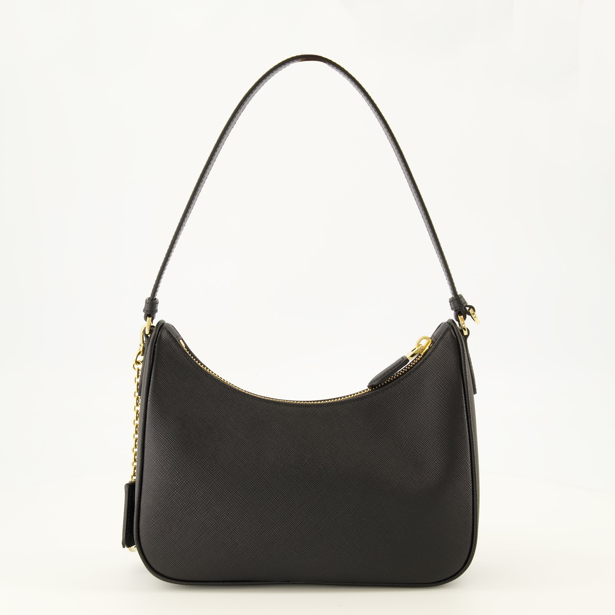 Sacs à main et épaule Mini Bag Re-Edition 2005 in pelle nera Prada Noir Femme