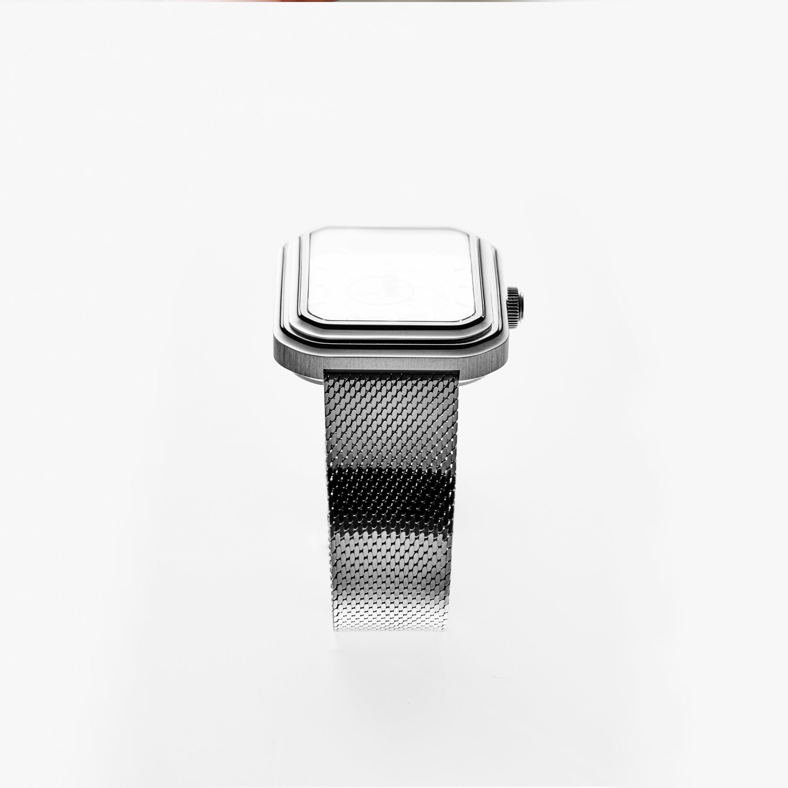 Bijoux Montre Ecce Figura Smalt Bracelet Acier Beaubleu Gris Unisexe