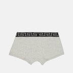 Sous-vêtements et homewear Boxer Medusa Greca Versace Gris Homme