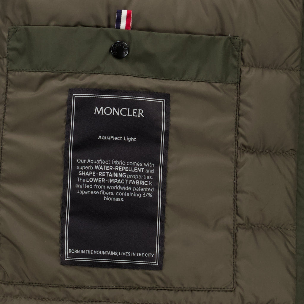 Vestes Doduoune Austerin kaki Moncler Kaki Homme
