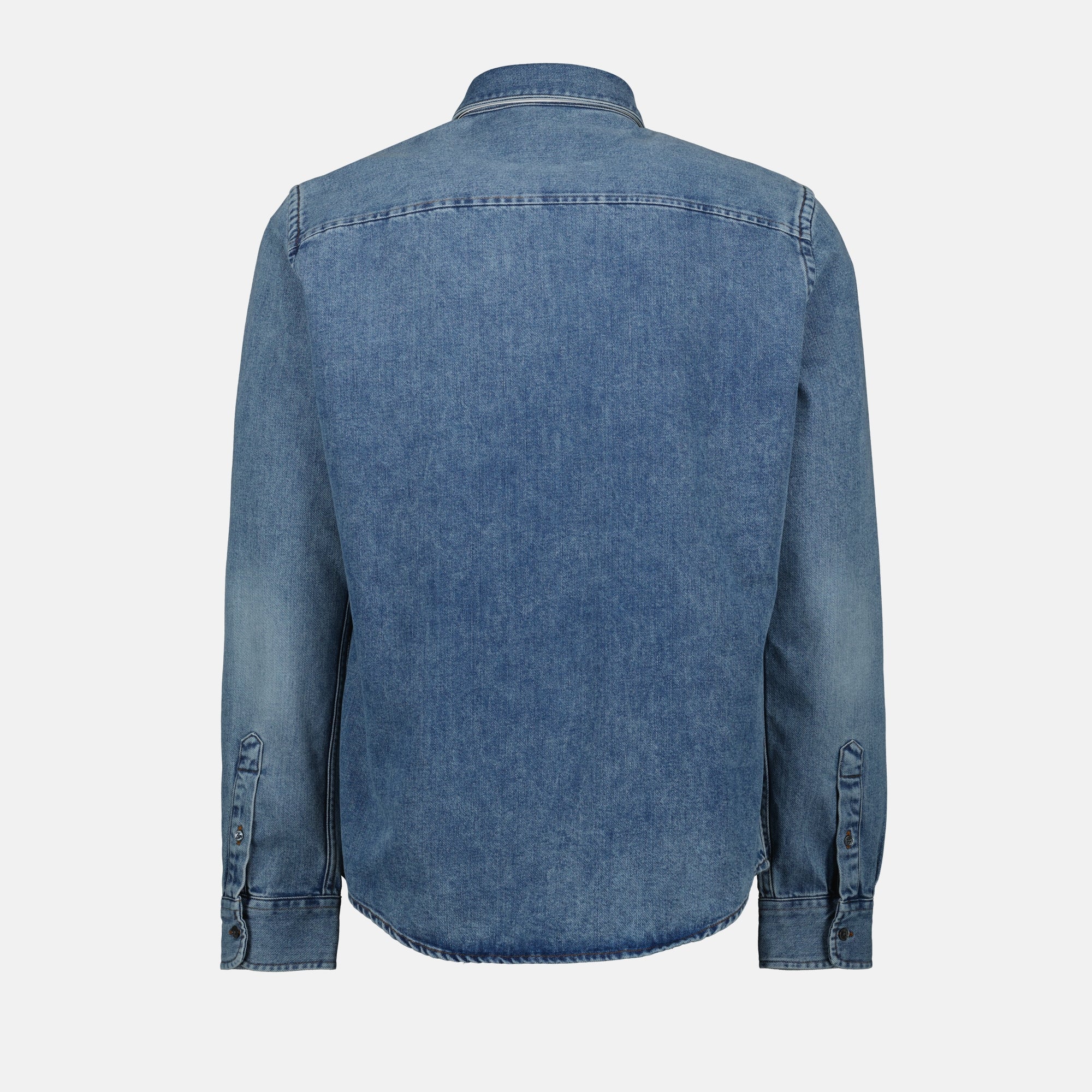 Chemises Chemise en coton Ami PARIS Bleu Unisexe