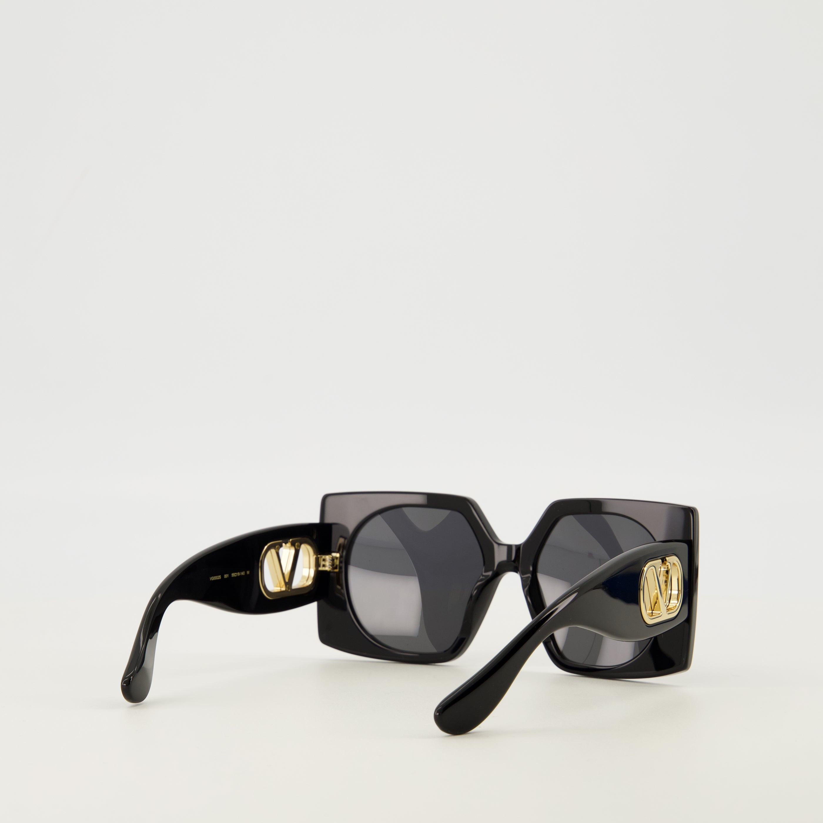 Lunettes Lunettes rectangulaires noir VLogo Valentino Garavani Noir Femme
