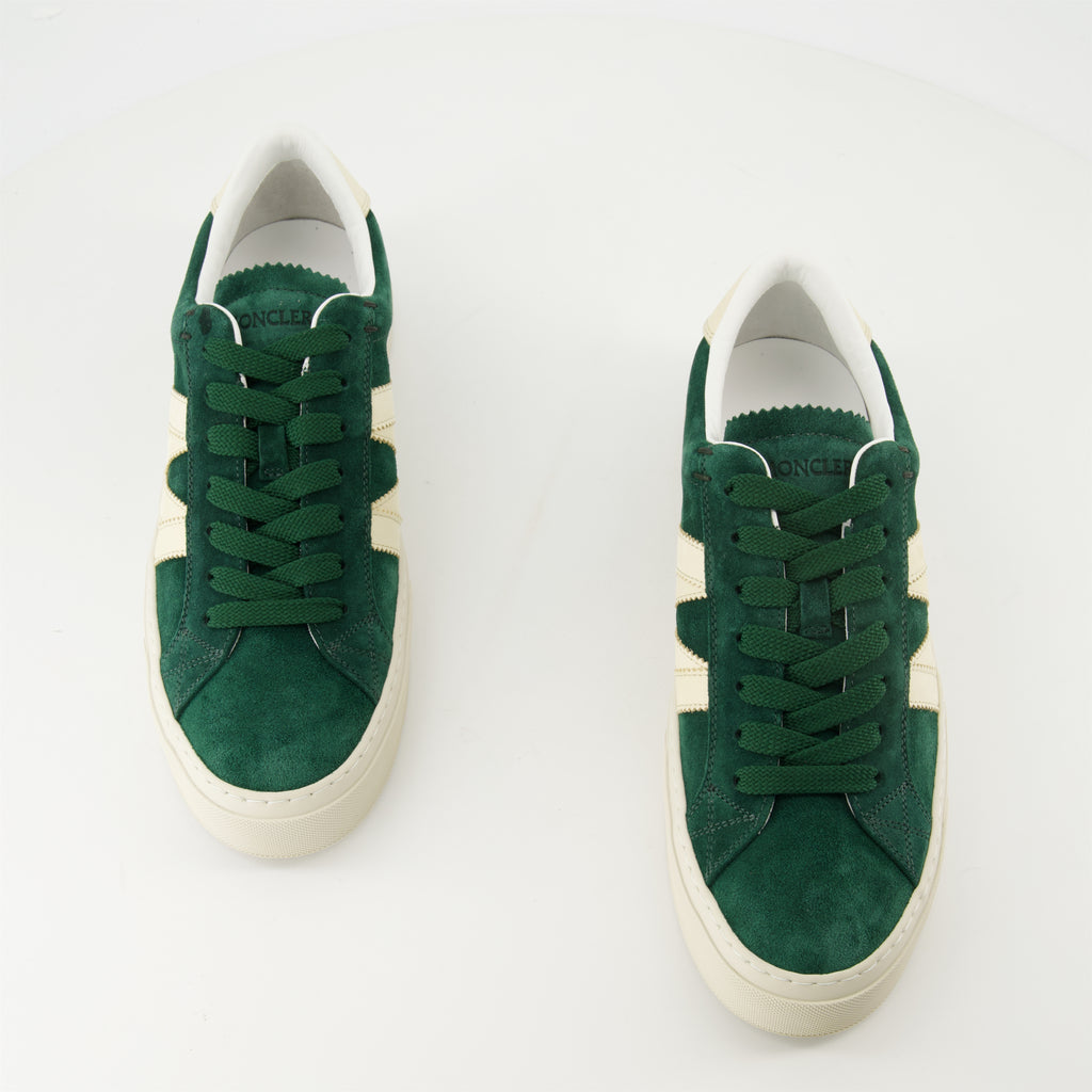 Sneakers Monaco Sneakers Moncler Green Homme