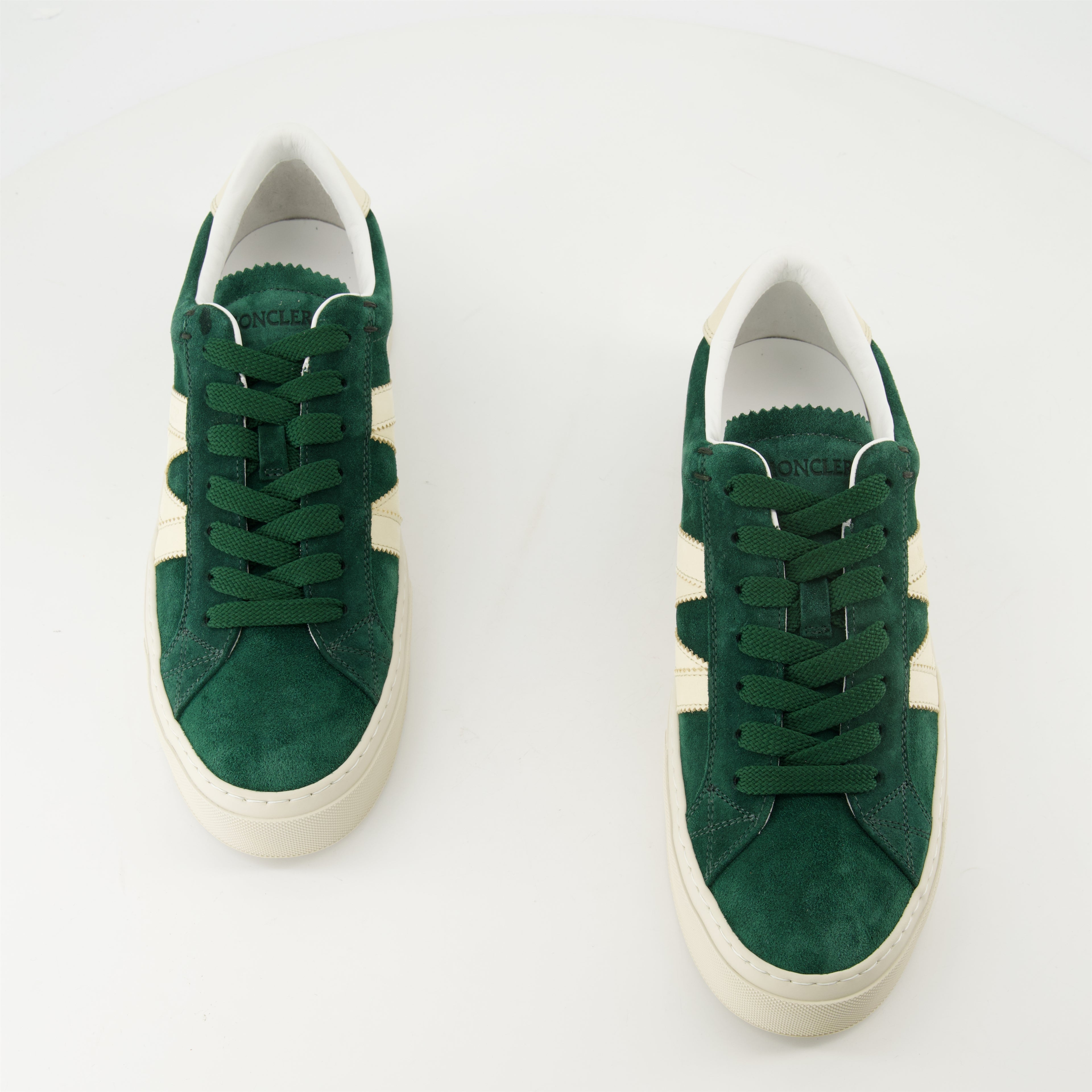 Sneakers Monaco Sneakers Moncler Green Homme