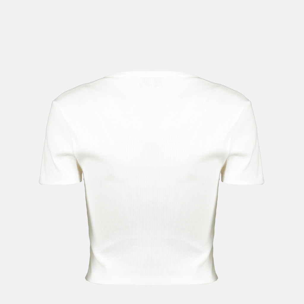 Image de l'article Haut court Fendi Roma blanc de la marque Fendi pour Femme - Saison Printemps-Été 2026 - Vue de Dos