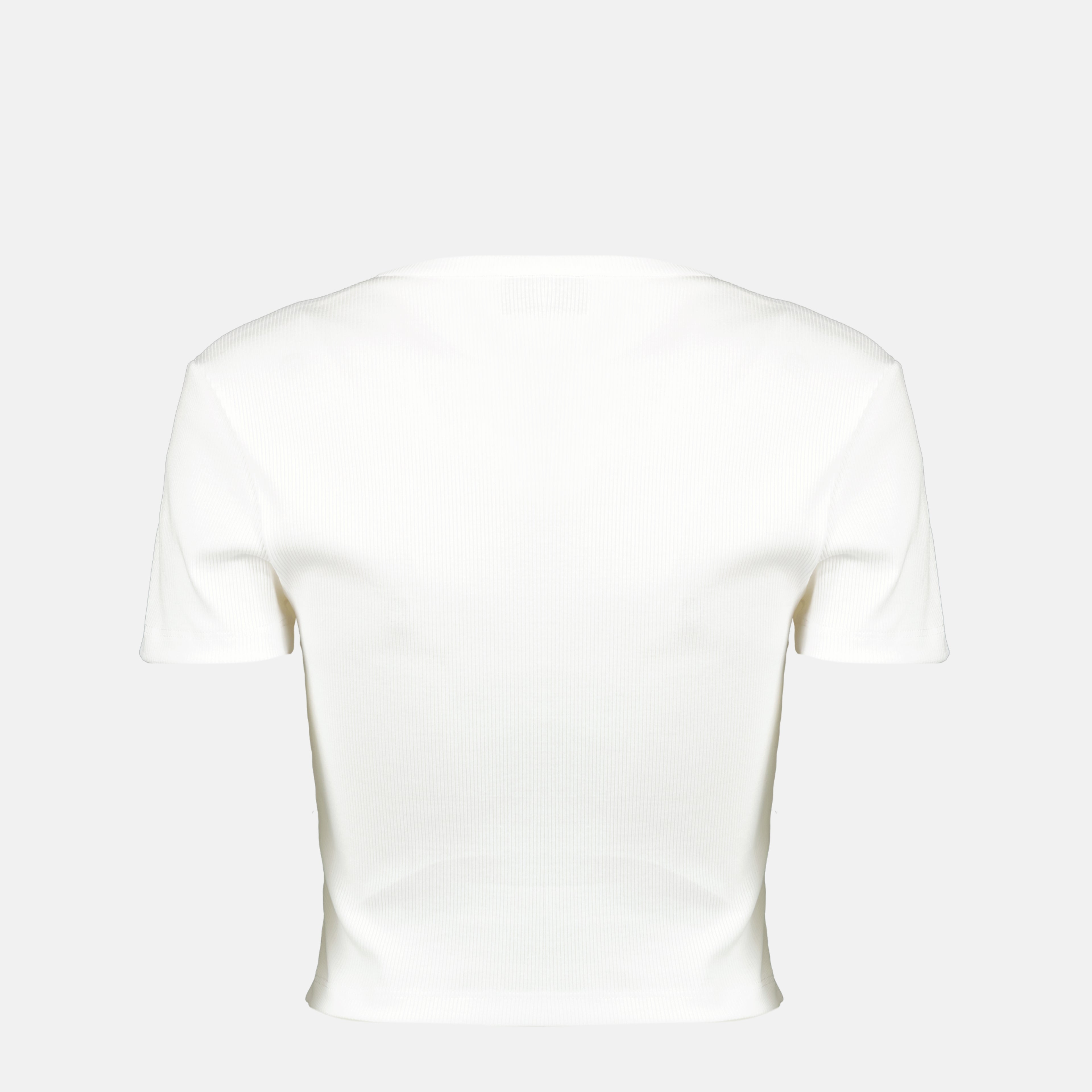 Bild des weißen Crop-Tops Fendi Roma für Damen - Frühjahr/Sommer 2026 - Rückansicht