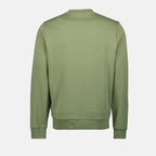 Sweatshirts Faded Logo Sweatshirt Moncler Grün Herren