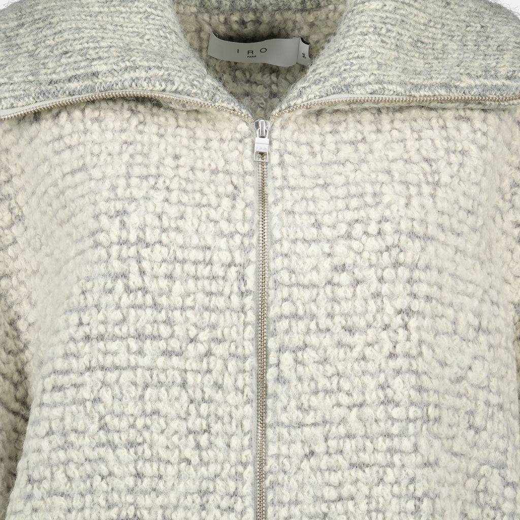 Image de l'article Veste bouclée de la marque Iro pour Femme - Saison Automne-Hiver 2025 - Vue détaillée_1