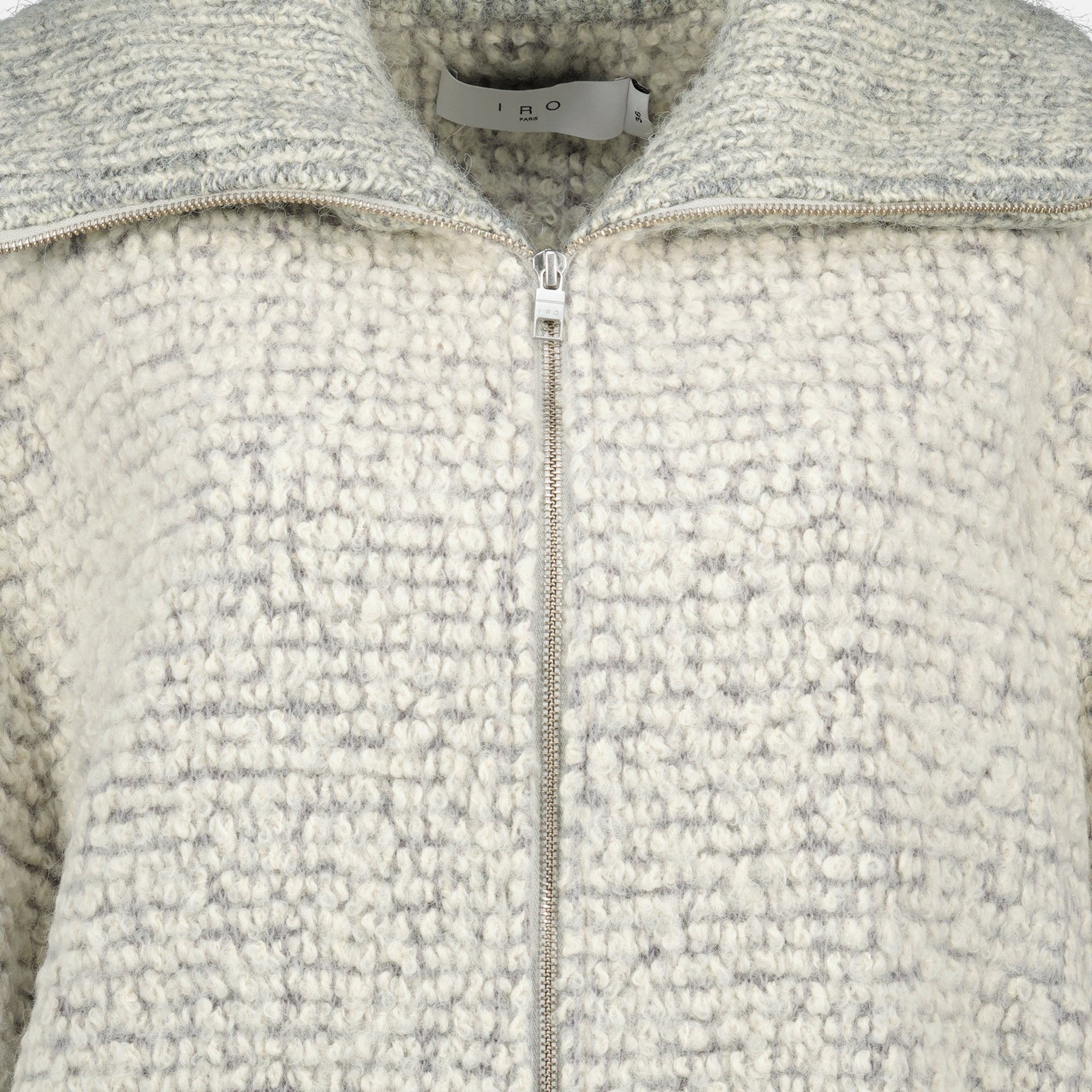 Image de l'article Veste bouclée de la marque Iro pour Femme - Saison Automne-Hiver 2025 - Vue détaillée_1