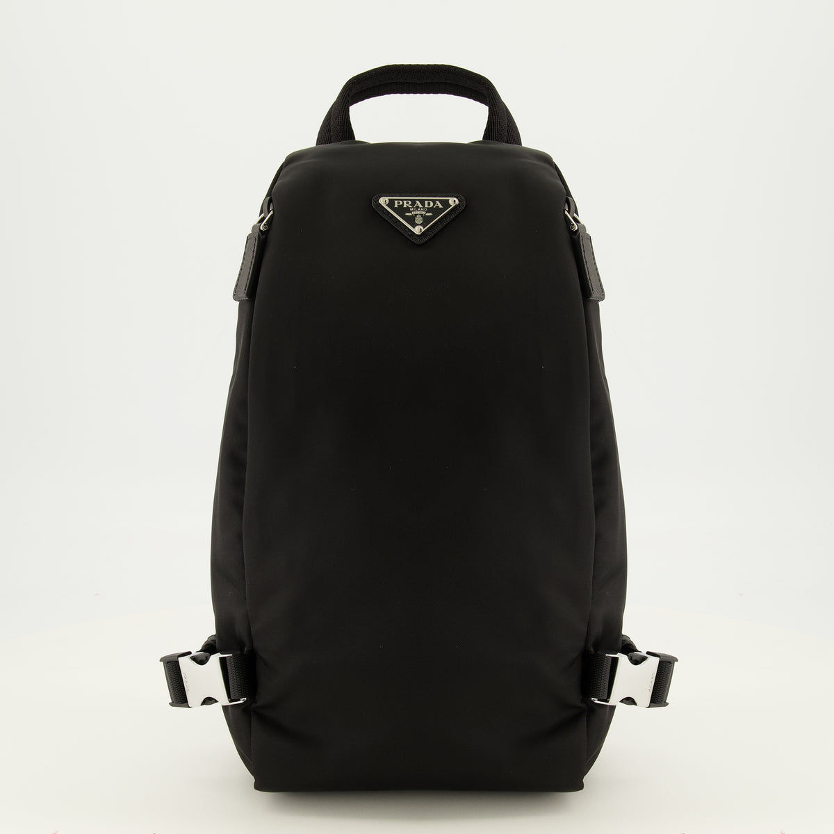 Sacs bandoulière ブラック リナイロン バックパック Prada Noir Homme