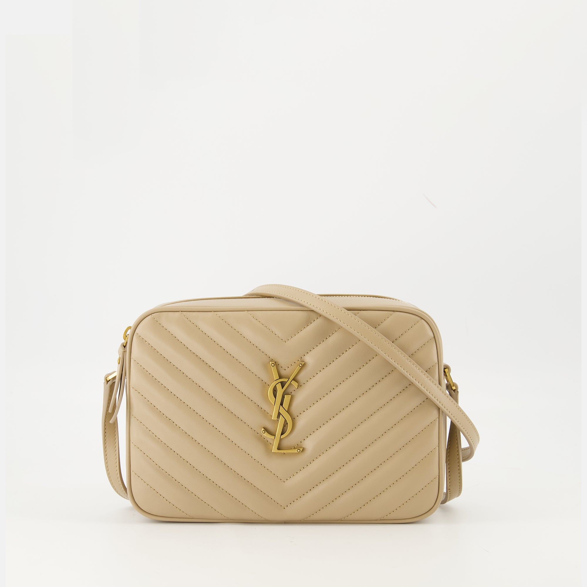 Image de l'article Sac photo Lou de la marque Saint Laurent pour Femme - Saison Automne-Hiver 2025 - Vue de Face