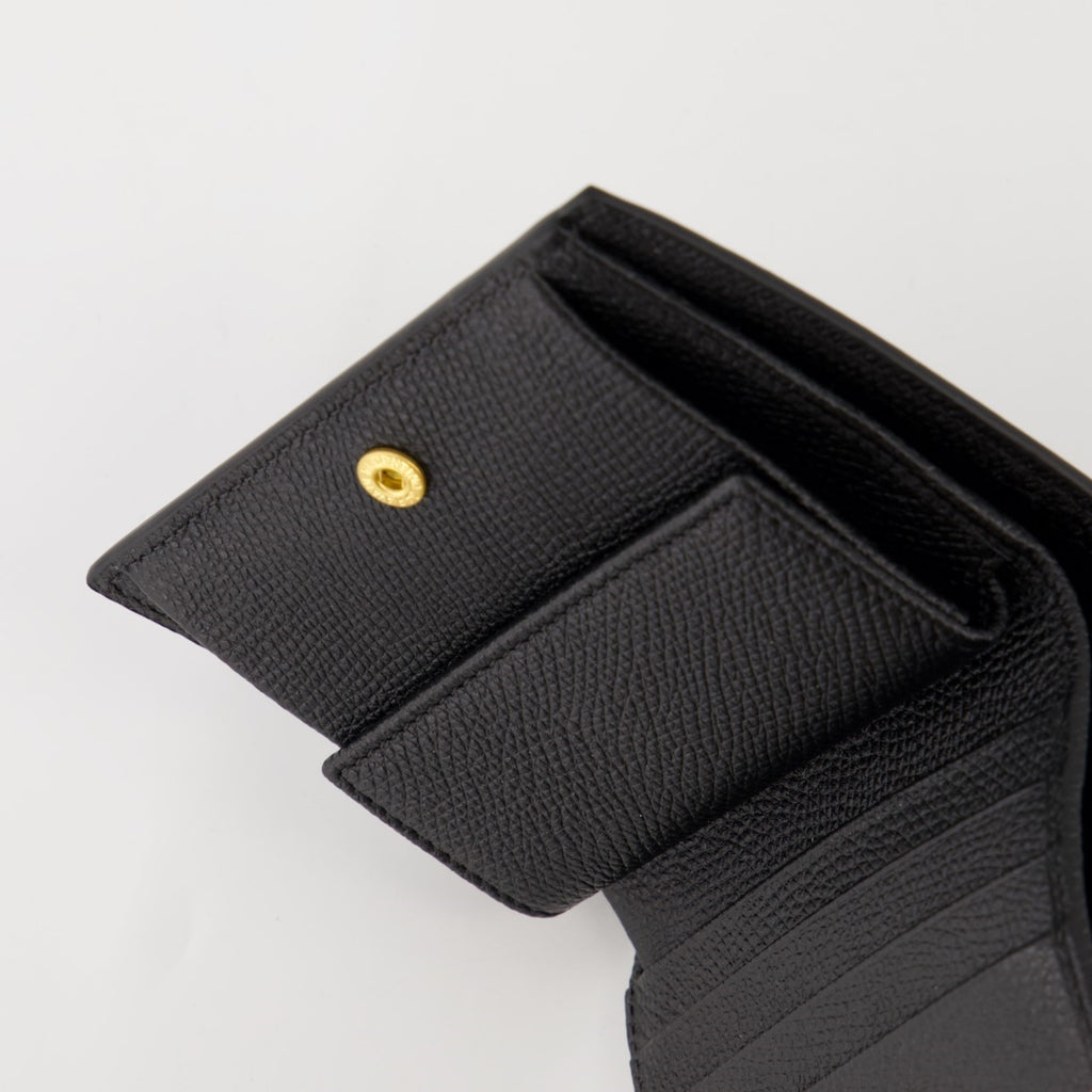 Small leather goods Portefeuille VLogo Signature Valentino Garavani Black Femme