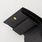 Small leather goods Portefeuille VLogo Signature Valentino Garavani Black Femme