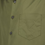 Hemden Hemd mit kurzen Ärmeln Prada Khaki Homme