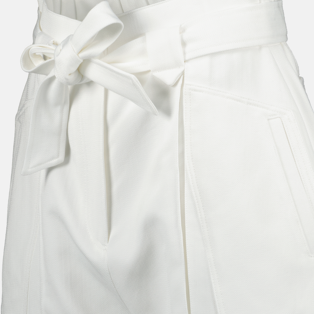 Shorts Short à noeud Hannou Iro Blanc Femme