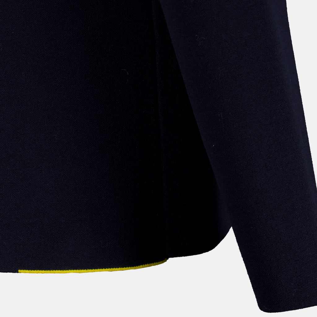 Vestes 다크 블루 소프트 울 자켓 Fendi Bleu foncé Homme