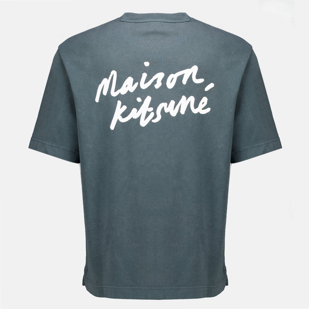 T-shirts 회색 오버사이즈 티셔츠 Maison Kitsune Gris Homme