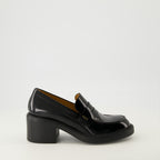Imagen de los mocasines de piel con tacón de Tod's para Mujer - Temporada Otoño-Invierno 2025 - Vista lateral derecha