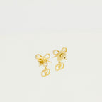 Bijoux Boucles d'oreilles VLogo avec cristaux Swarovski® doré Valentino Garavani Doré Femme