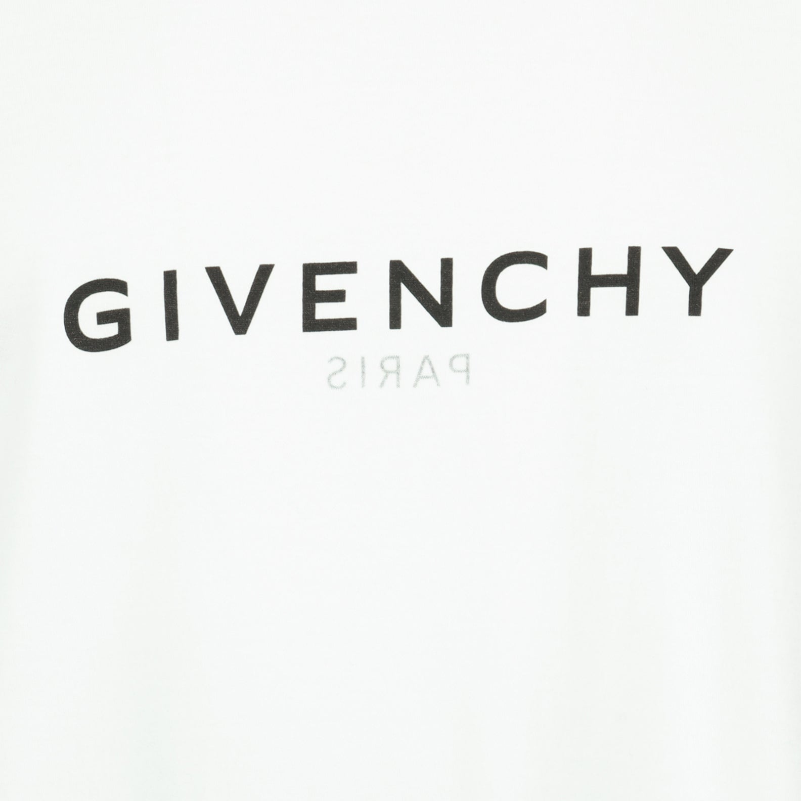 T-shirts T-shirt à logo inversé Givenchy Blanc Homme