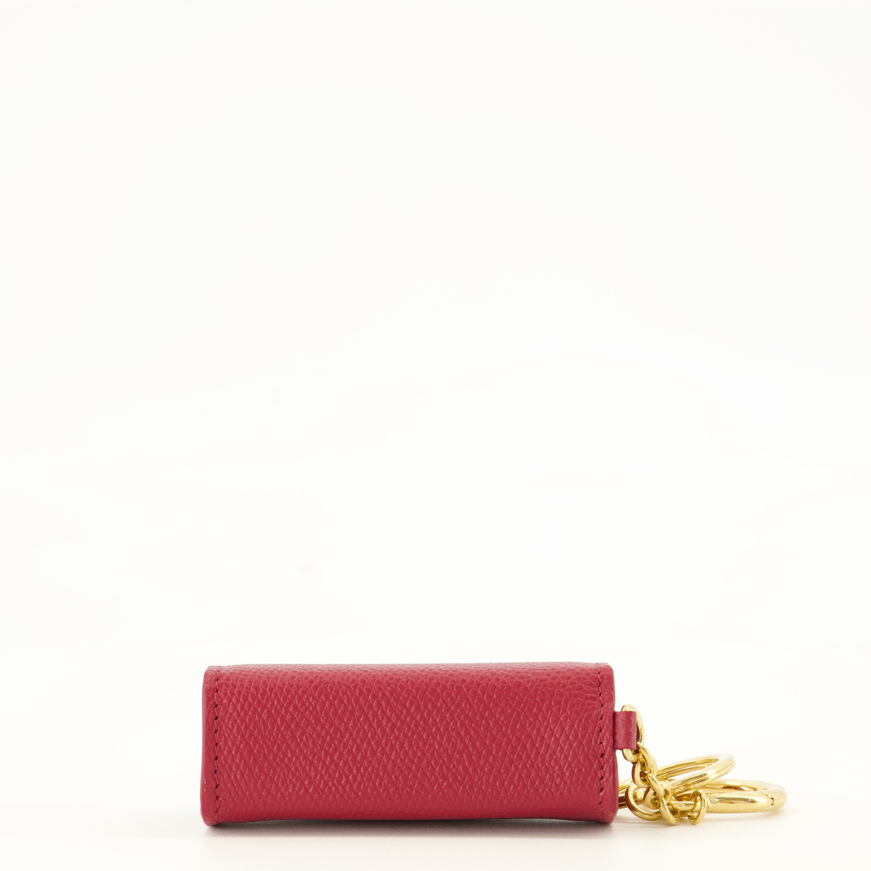 Lifestyle 레드 색상의 VLogo 가죽 참 Valentino Garavani Rouge Femme