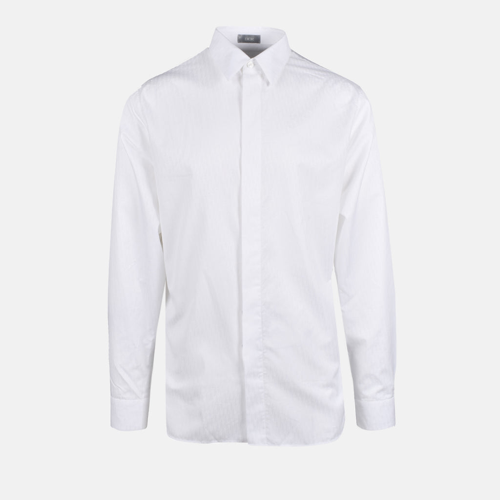 Hemden Chemise Oblique Dior Weiß Homme