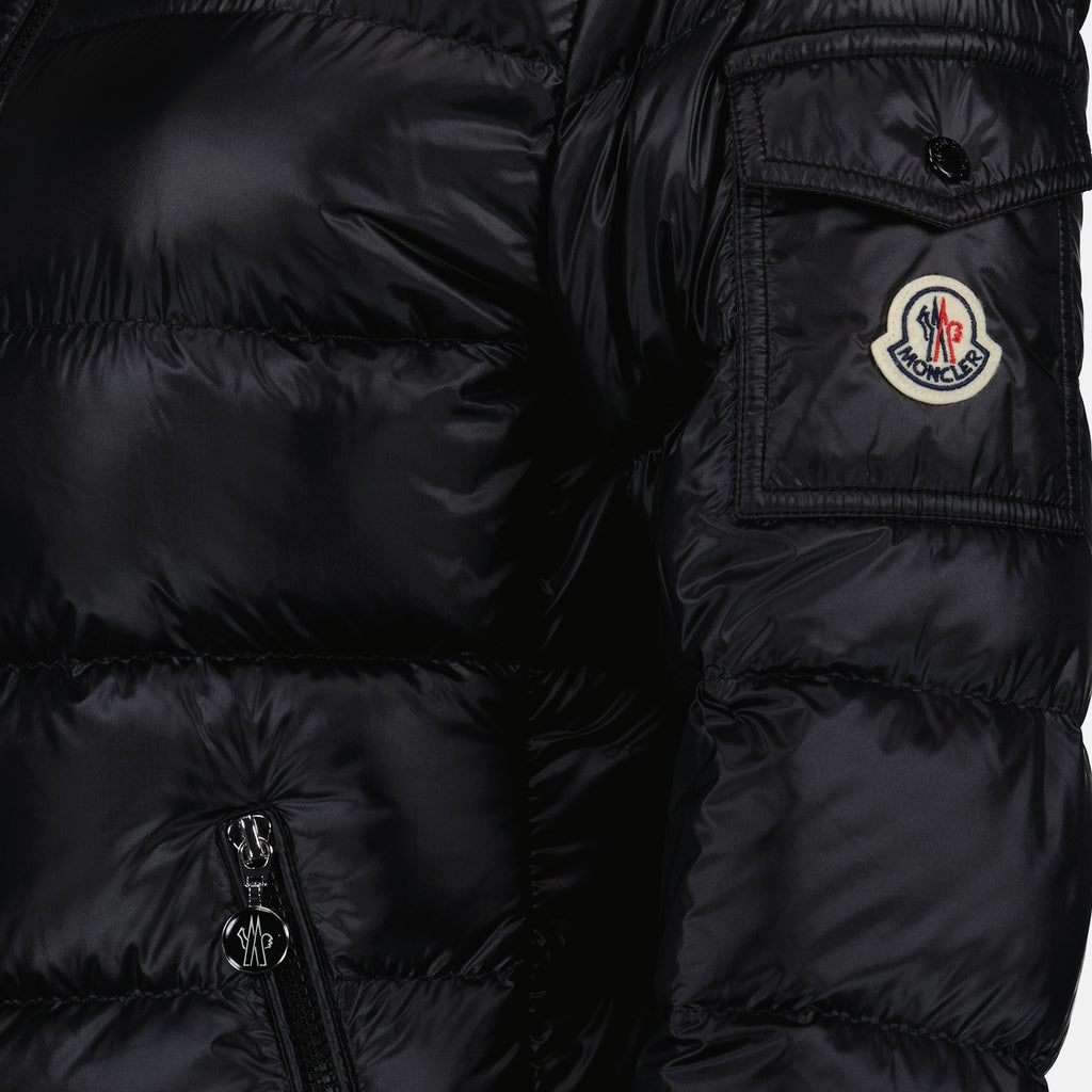 Manteaux Doudoune matelassée Gles Moncler Noir Femme