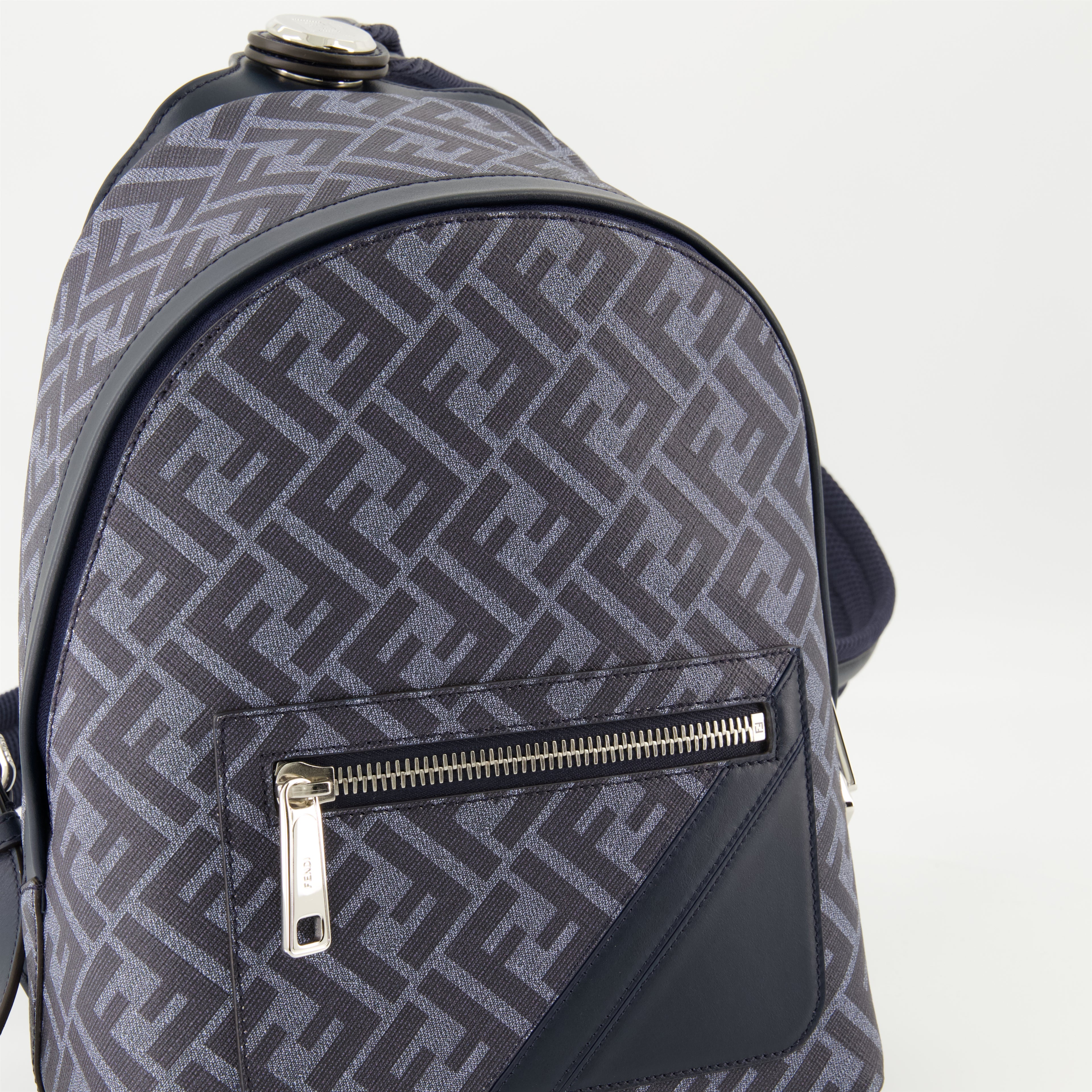 Sacs à dos Sac à dos Chiodo Fendi Bleu foncé Homme