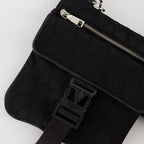 Sacs bandoulière Sacoche VLogo en toile Valentino Garavani Noir Homme