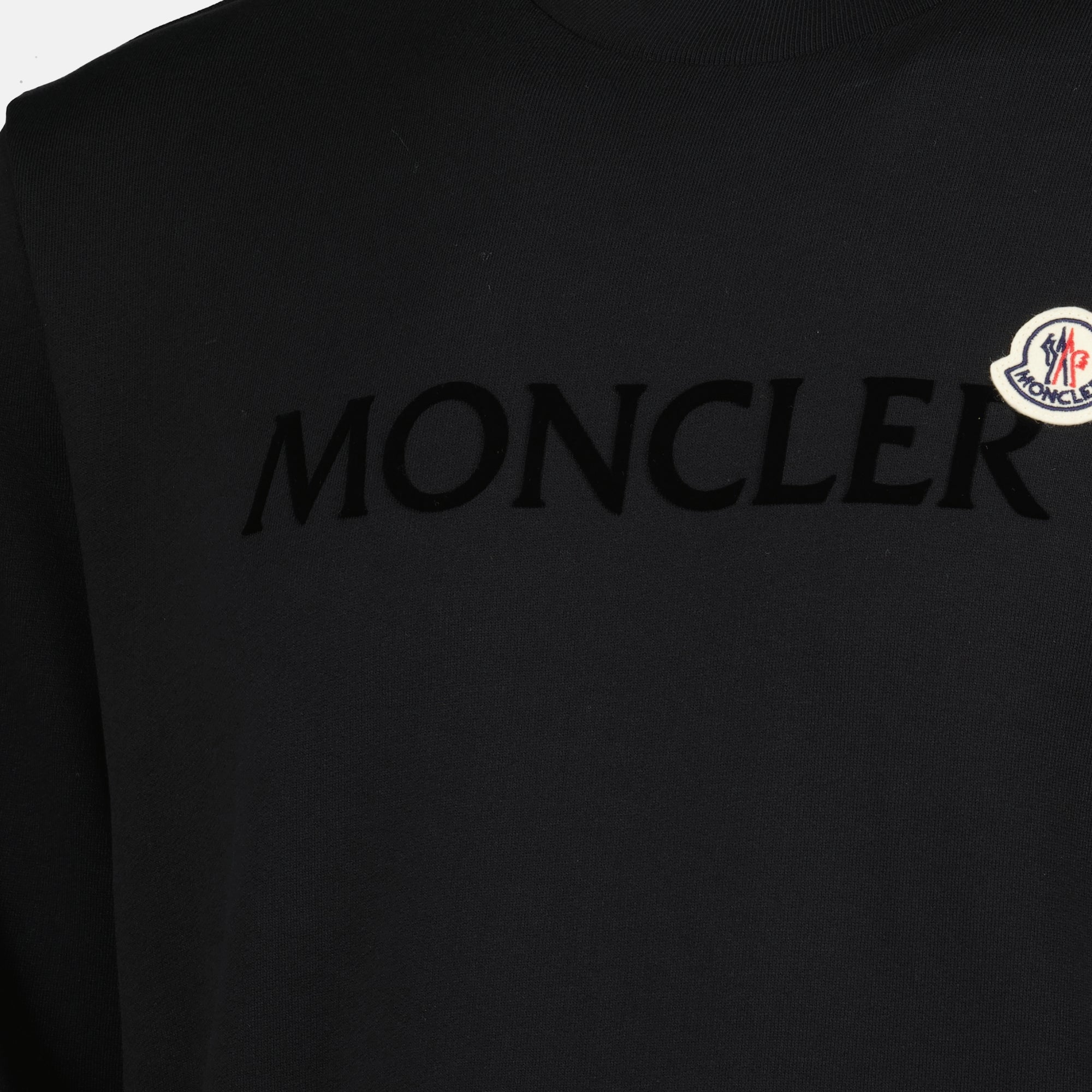 Sweatshirts Sweatshirt à logo Moncler Noir Homme