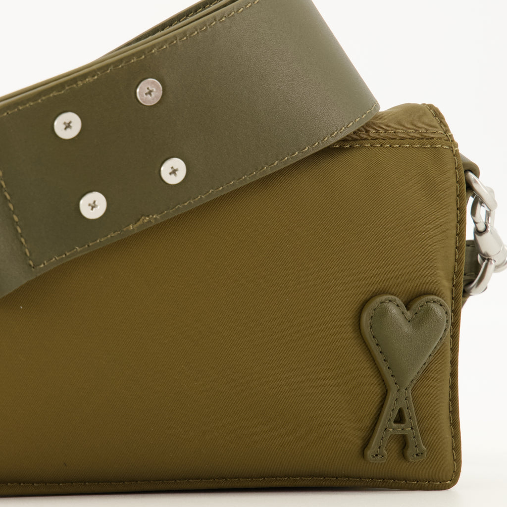 Pochettes 마르셀 카키 런치 박스 백 Ami PARIS Kaki Unisexe