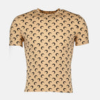 Imagen de la parte superior Jersey Moon beige de la marca Marine Serre para Unisex - Temporada Otoño-Invierno 2025 - Vista Frontal