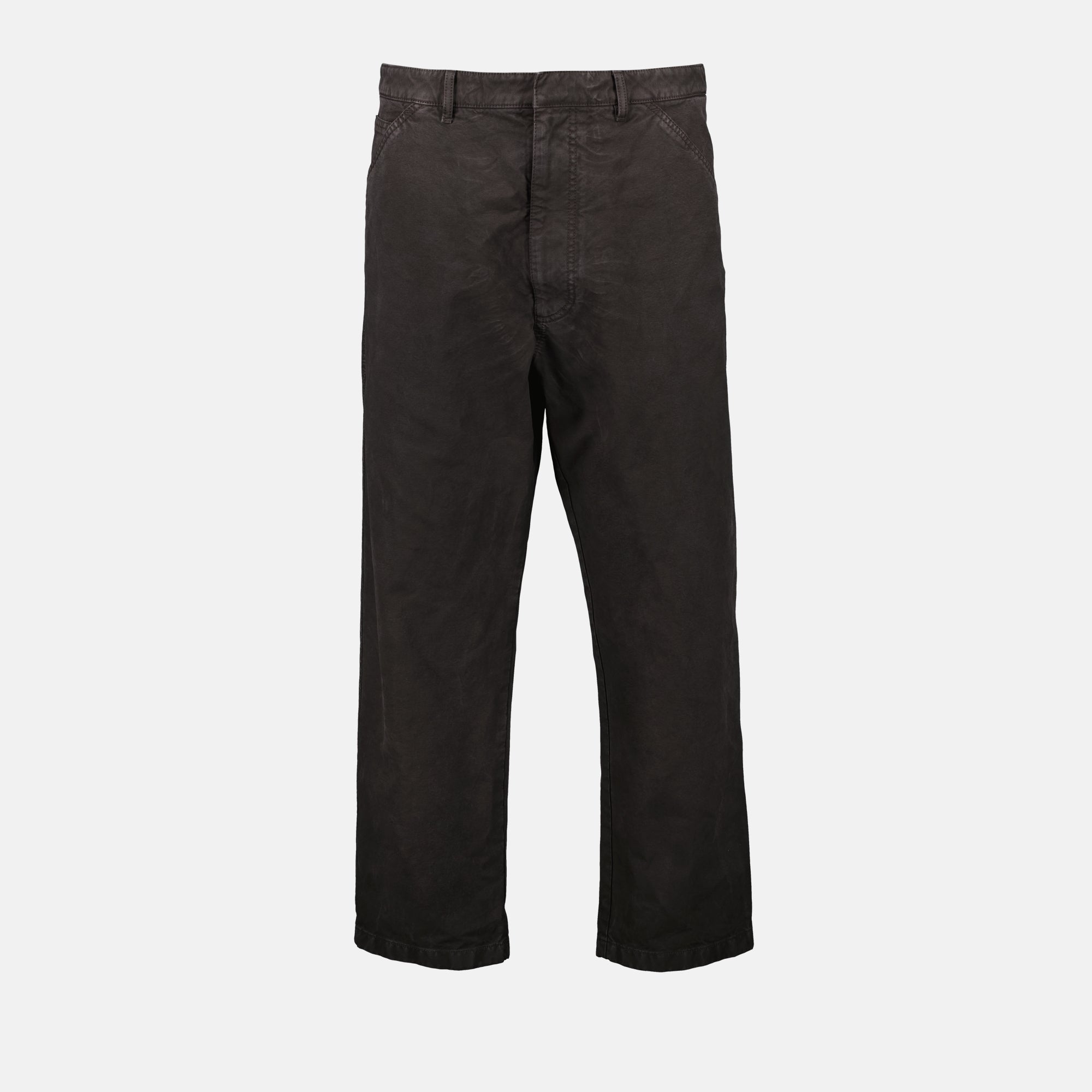 Pantaloni Pantaloni in Cotone Prada Marrone Homme