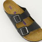 Scarpe aperte Pantofole Arizona Birkenstock Nero Homme