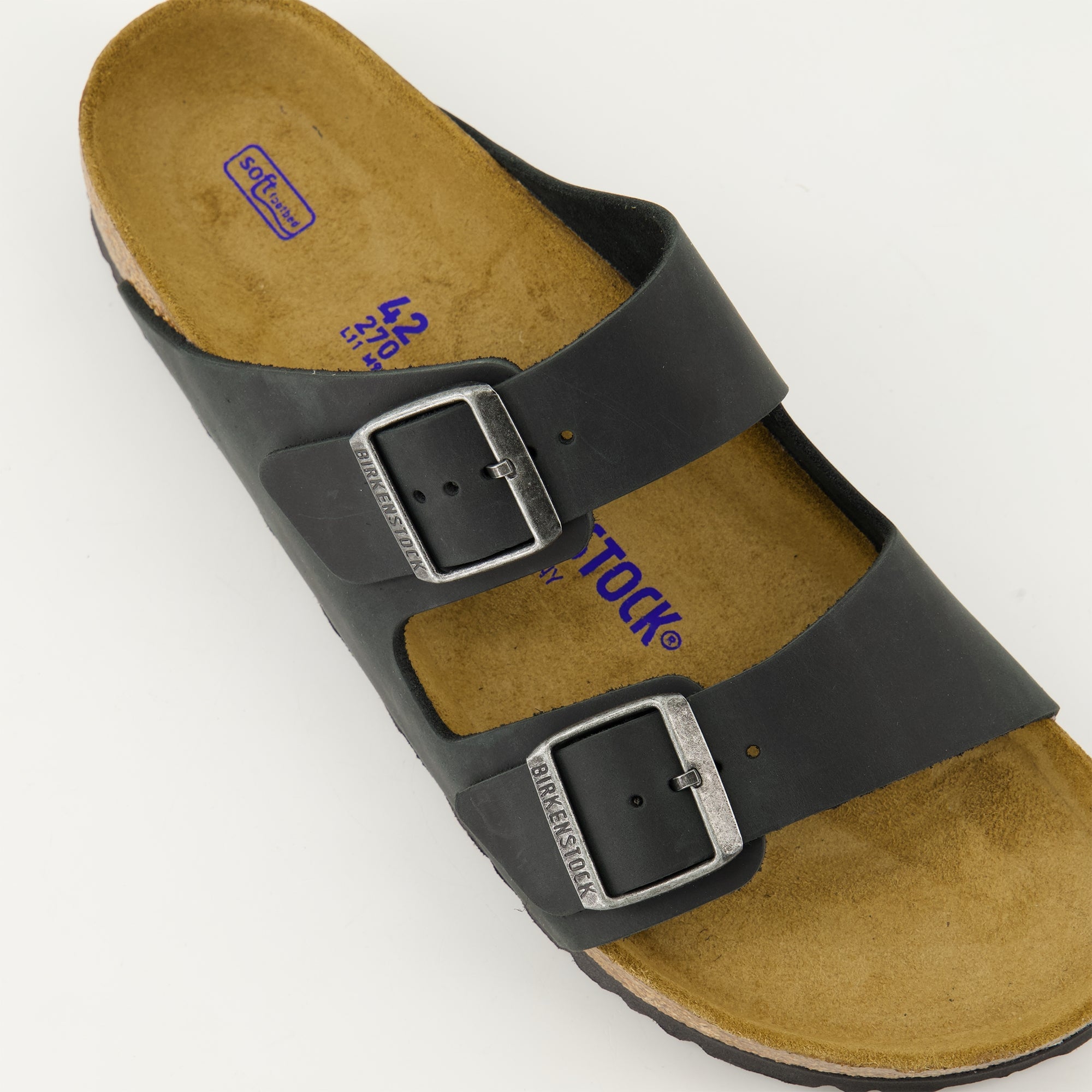 Chaussures ouvertes Claquettes Arizona Birkenstock Noir Homme