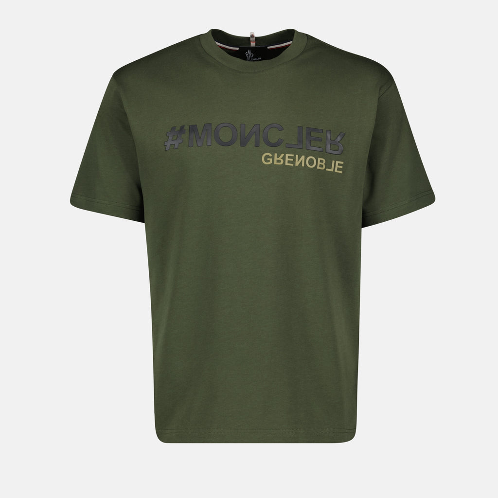 T-shirts T-shirt Grenoble Moncler Grenoble Kaki Homme