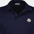 ポロシャツ ロゴポロ Moncler ダークブルー Homme