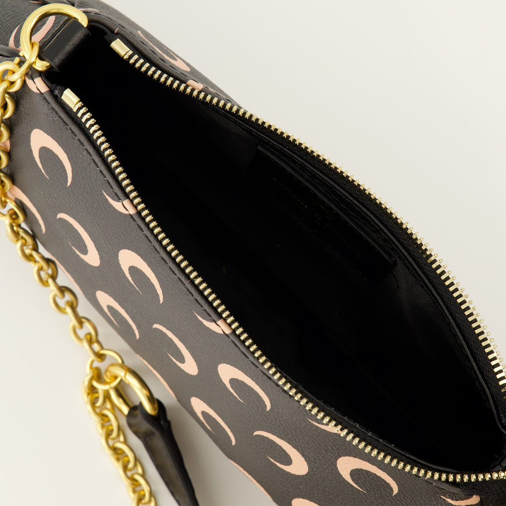 Sacs à main et épaule Sac Moon en toile noir Marine Serre Noir Femme