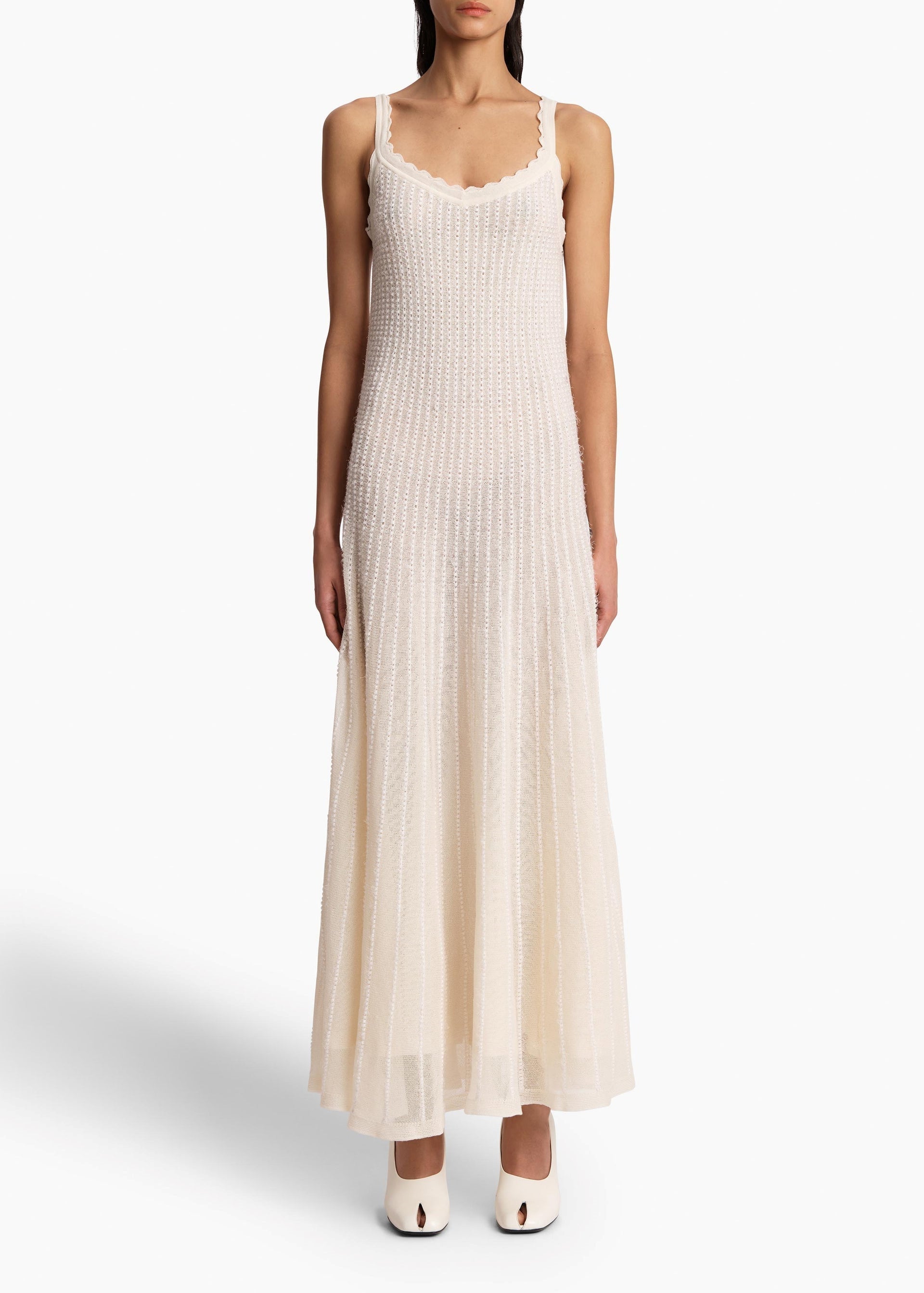 Vestidos Vestido Thora Khaite Beige Femme